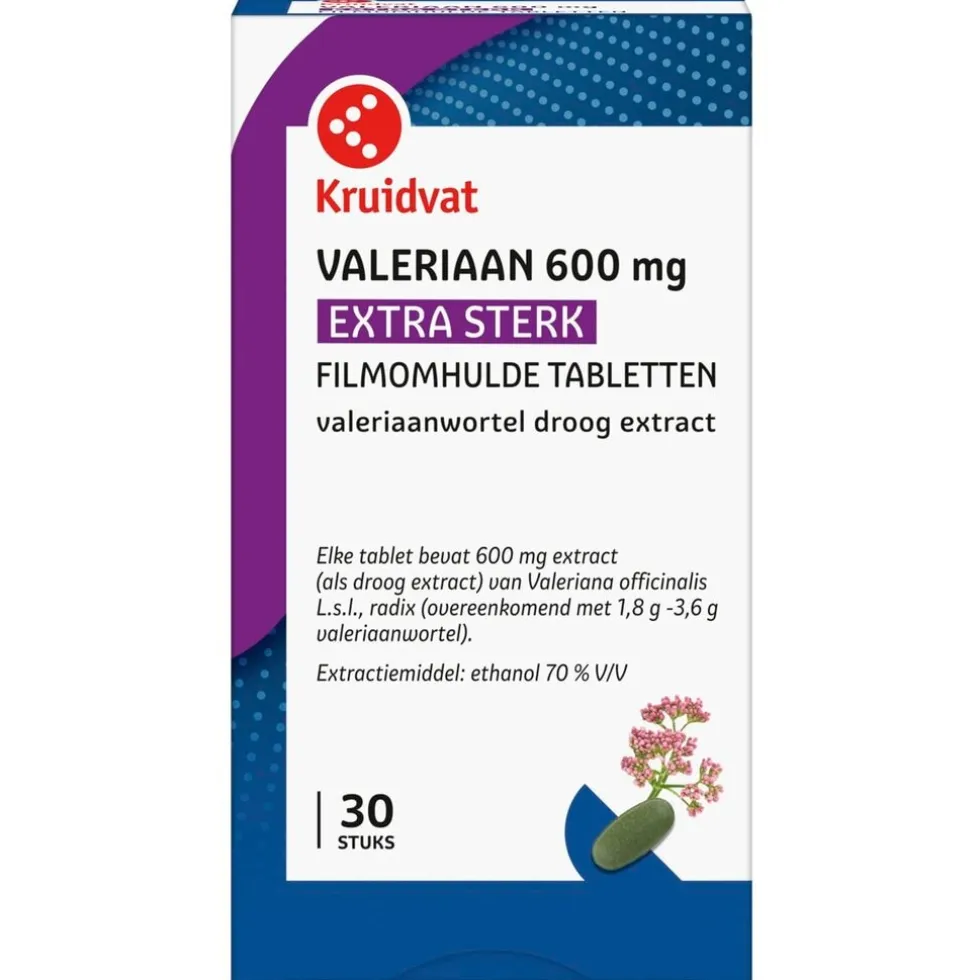 Kruidvat Valeriaan Extra Sterk Tabletten