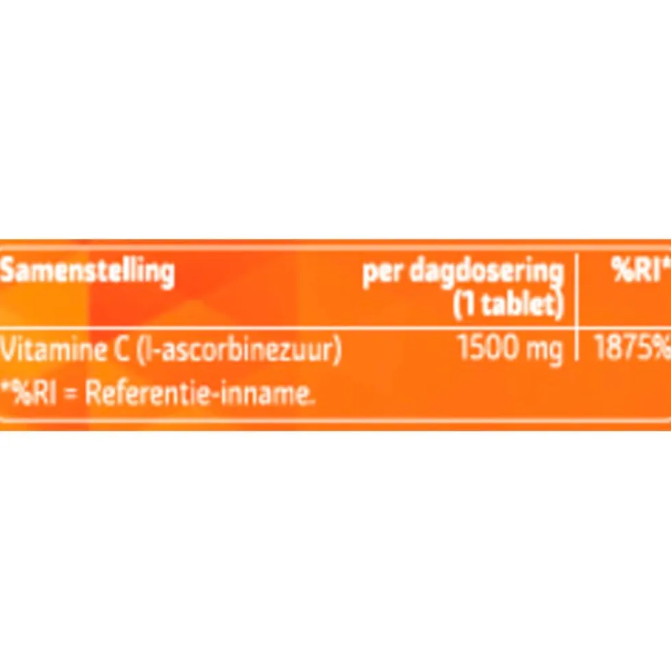 Kruidvat Vitamine C-1500 Tabletten