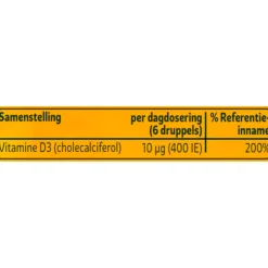 Kruidvat Vitamine D3 Druppels voor Kinderen