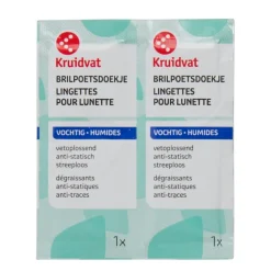 Kruidvat Vochtige Brilpoetsdoekjes