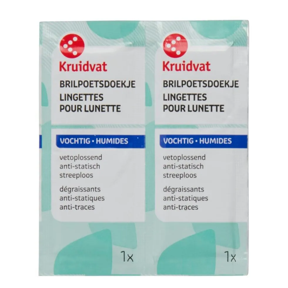 Kruidvat Vochtige Brilpoetsdoekjes