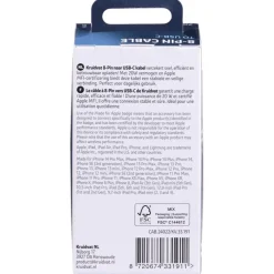 Kruidvat 20W Dual USB-C-naar-8-pin Kabel