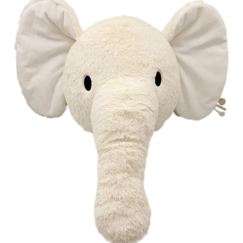 Label Label Elephant Elly Ivory Muurdecoratie