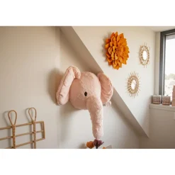 Label Label Elephant Elly Ivory Muurdecoratie