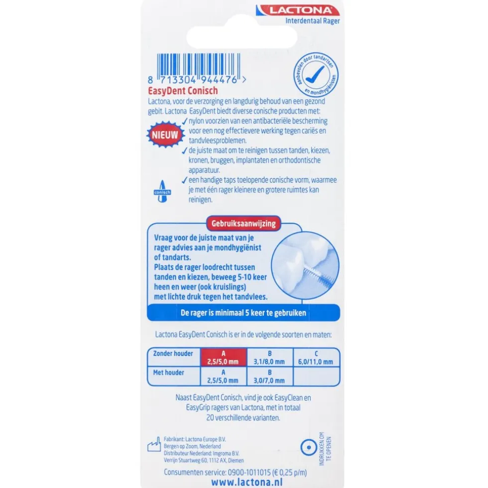 Lactona Easydent A 2.5/5.0 mm Ragers