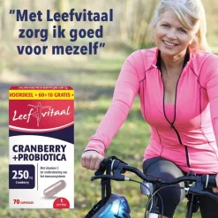 Leefvitaal Cranberry + Probiotica Capsules