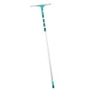 Leifheit XL Pro Reach 2-in-1 Raamtrekker (40 cm) met Micro Duo Overtrek en Telescoopsteel