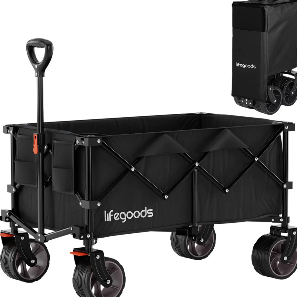 LifeGoods XL Opvouwbare Bolderkar