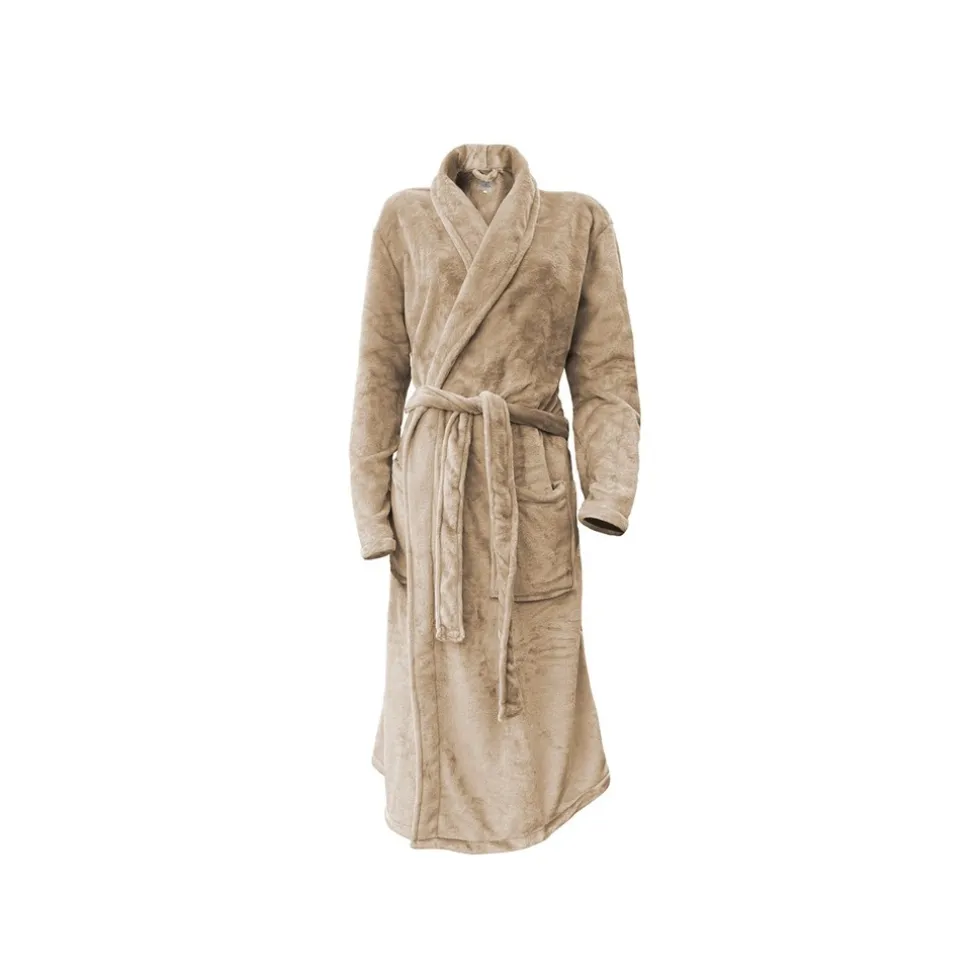LINNICK Flanel Fleece Badjas Uni