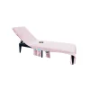 LINNICK Strandlaken Ligbed Handdoek Microvezel 75x215cm (3 in 1) - light pink