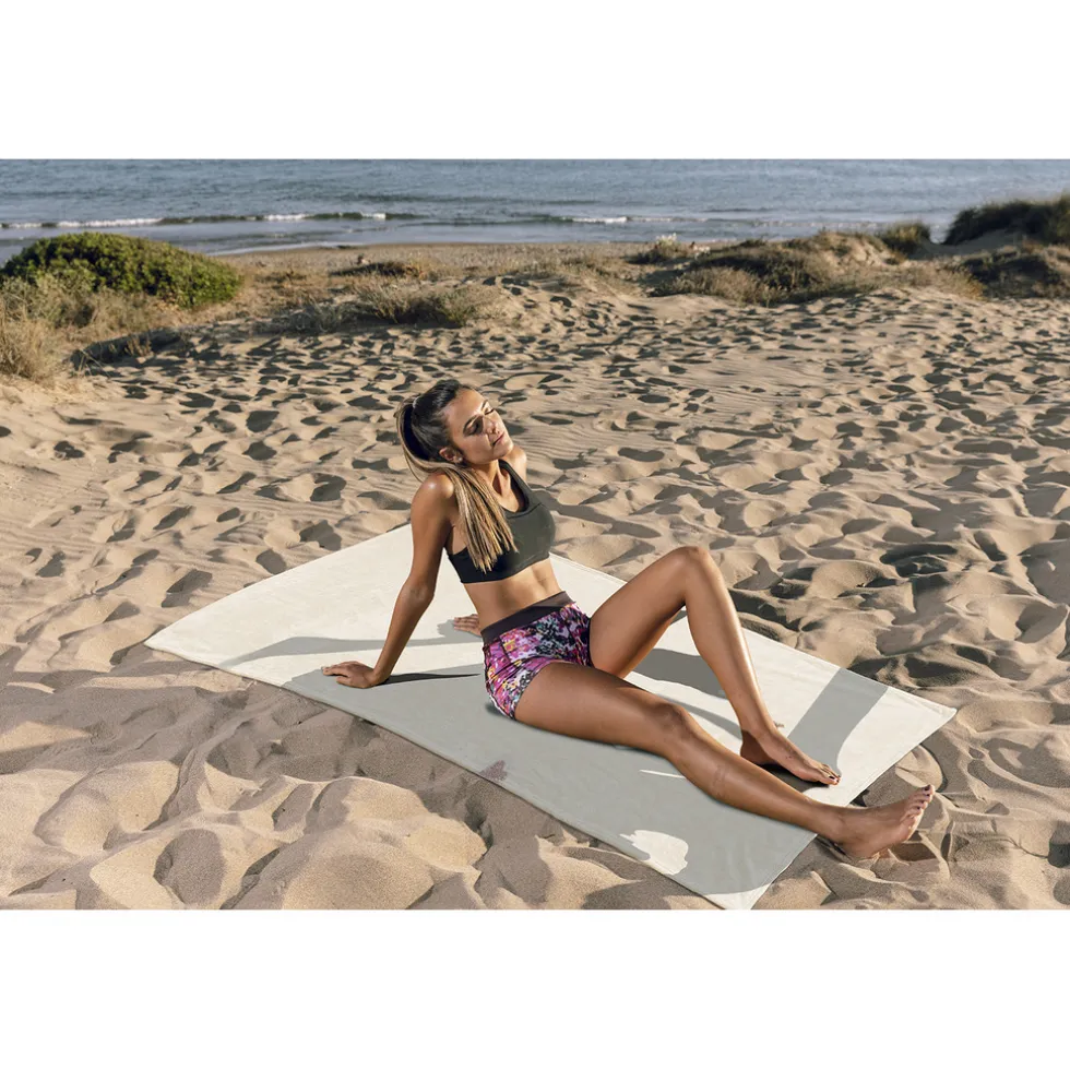 LINNICK Strandlaken Microvezel 100x200cm - sand