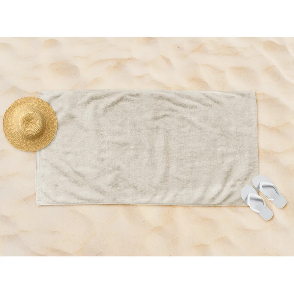 LINNICK Strandlaken Microvezel 100x200cm - sand