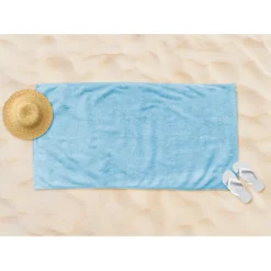 LINNICK Strandlaken Microvezel 100x200cm - blue