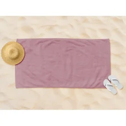 LINNICK Strandlaken Microvezel 100x200cm - rosé