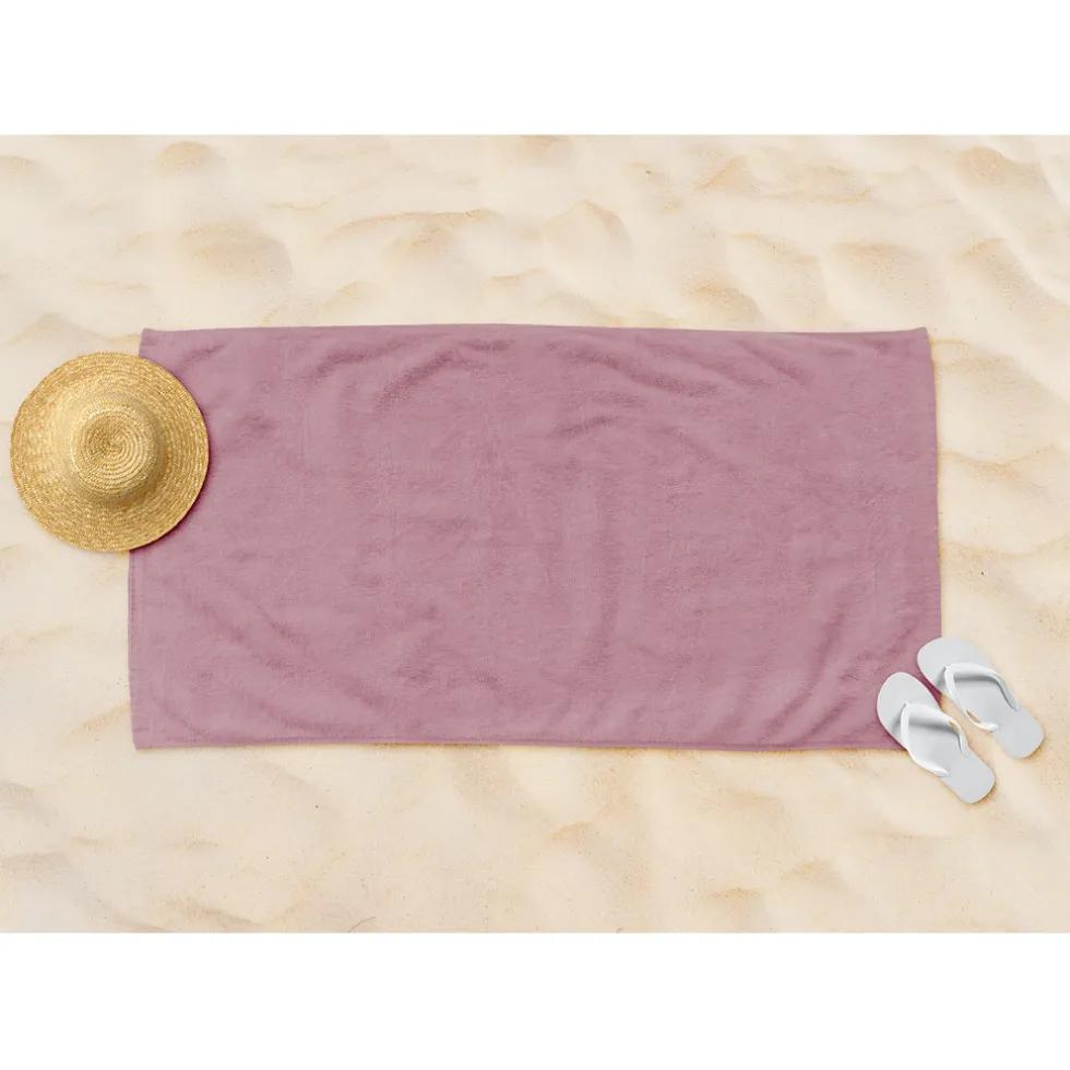 LINNICK Strandlaken Microvezel 100x200cm - rosé