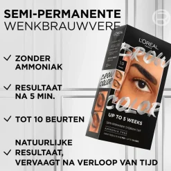 L'Oréal Paris 3.0 Dark Brunette Brow Color Wenkbrauwverf