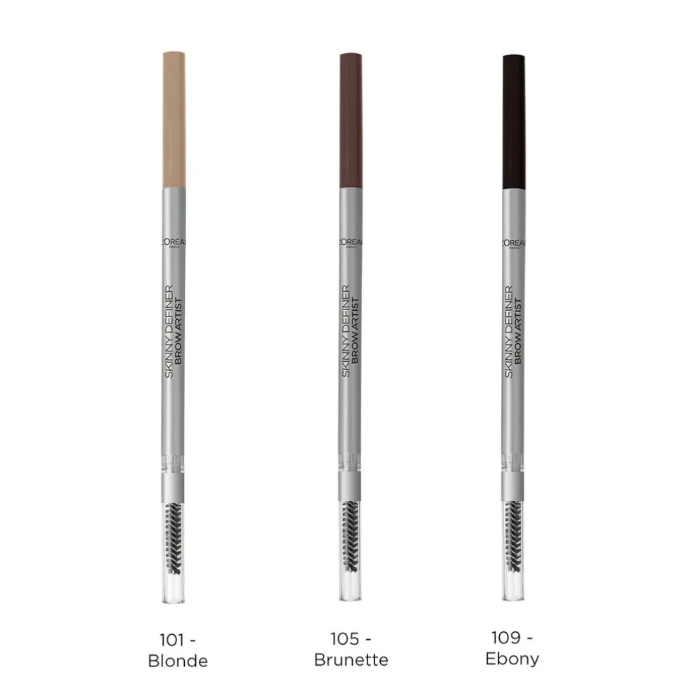 L'Oréal Paris Brow Artist Skinny Definer 105 Brunette Ultradun Wenkbrauwpotlood