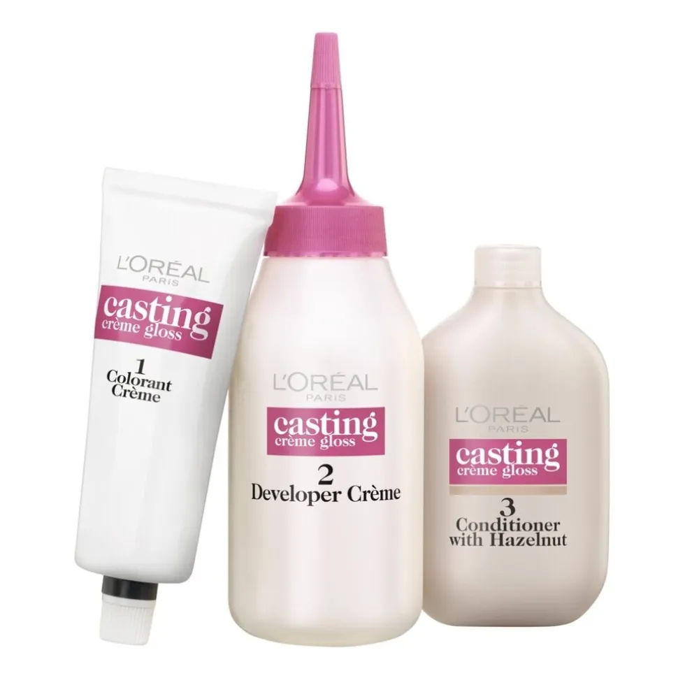 L'Oréal Paris Casting Créme Gloss 634 Donker Goud Koperblond Semi-Permanente Haarkleuring
