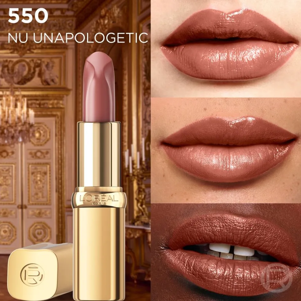 L'Oréal Paris Color Riche 550 Unapologetic Satin Nude Lippenstift