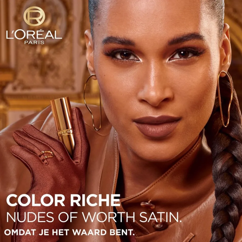 L'Oréal Paris Color Riche 520 Nude Defiant Satin Nude Lippenstift