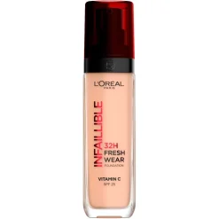 L'Oréal Paris Infaillible 145 Beige Rose SPF25 32H Fresh Wear Foundation