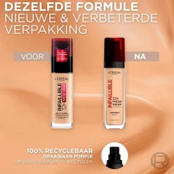 L'Oréal Paris Infaillible 220 Sand SPF25 32H Fresh Wear Foundation