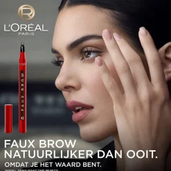 L'Oréal Paris Infaillible Faux Brow 390 Dark Brunette Wenkbrauwpotlood