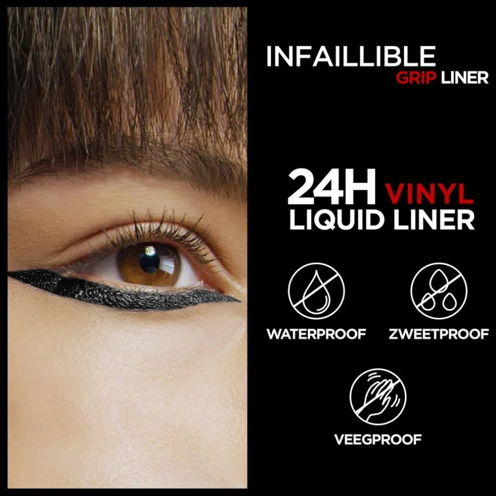 L'Oréal Paris Infaillible Grip Vinyl Liquid Black Liner