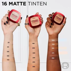 L'Oréal Paris Infaillible 24H Fresh Wear 180 Rose Sand Foundation in a Powder