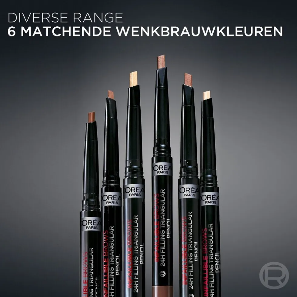 L'Oréal Paris Infaillible 24H Brow 8.0 Light Cool Blond Filling Triangular Pencil