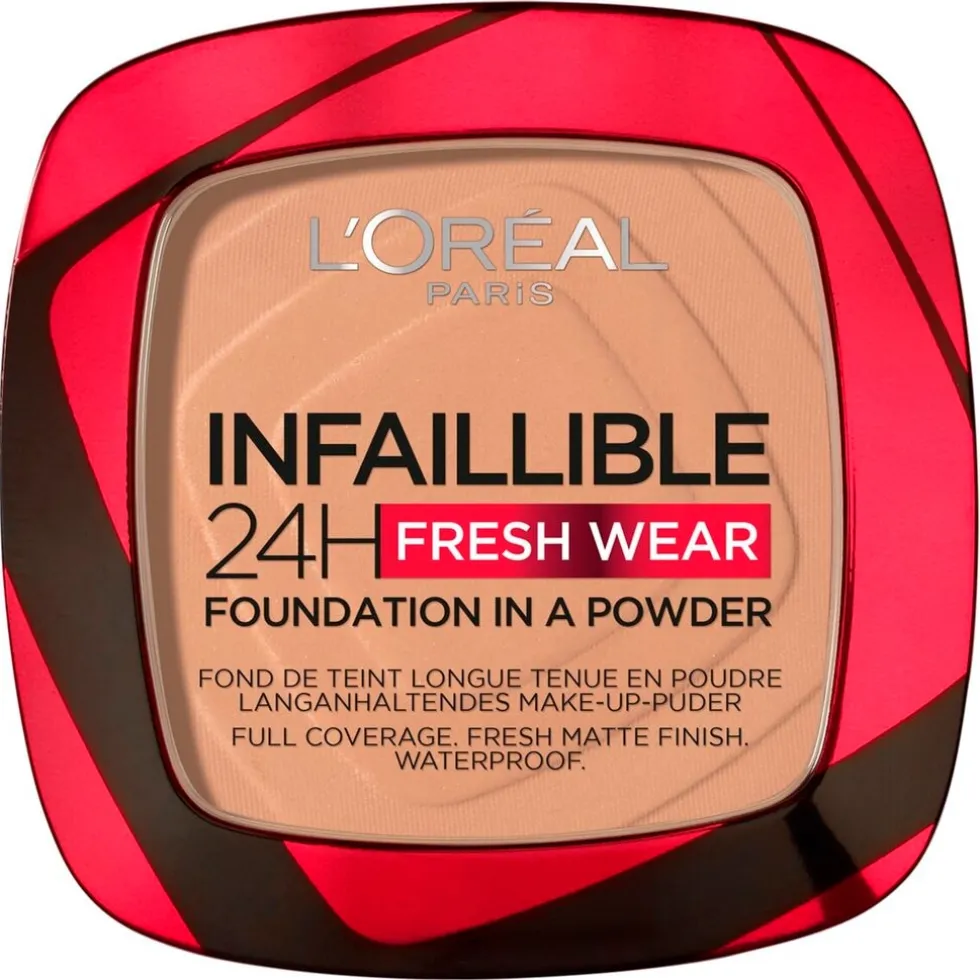 L'Oréal Paris Infaillible 24H Fresh Wear 220 Sand Foundation in a Powder