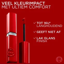 L'Oréal Paris Infaillible Laque Resistance 215 Drunk in Rose Lippenstift
