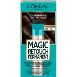 L'Oréal Paris Magic Retouch 3 Donkerbruin Permanente Haarkleuring