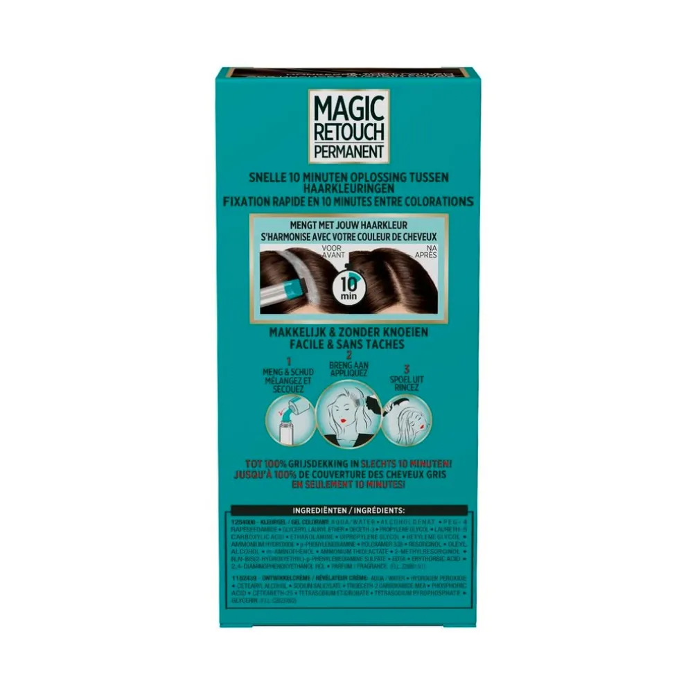 L'Oréal Paris Magic Retouch 3 Donkerbruin Permanente Haarkleuring
