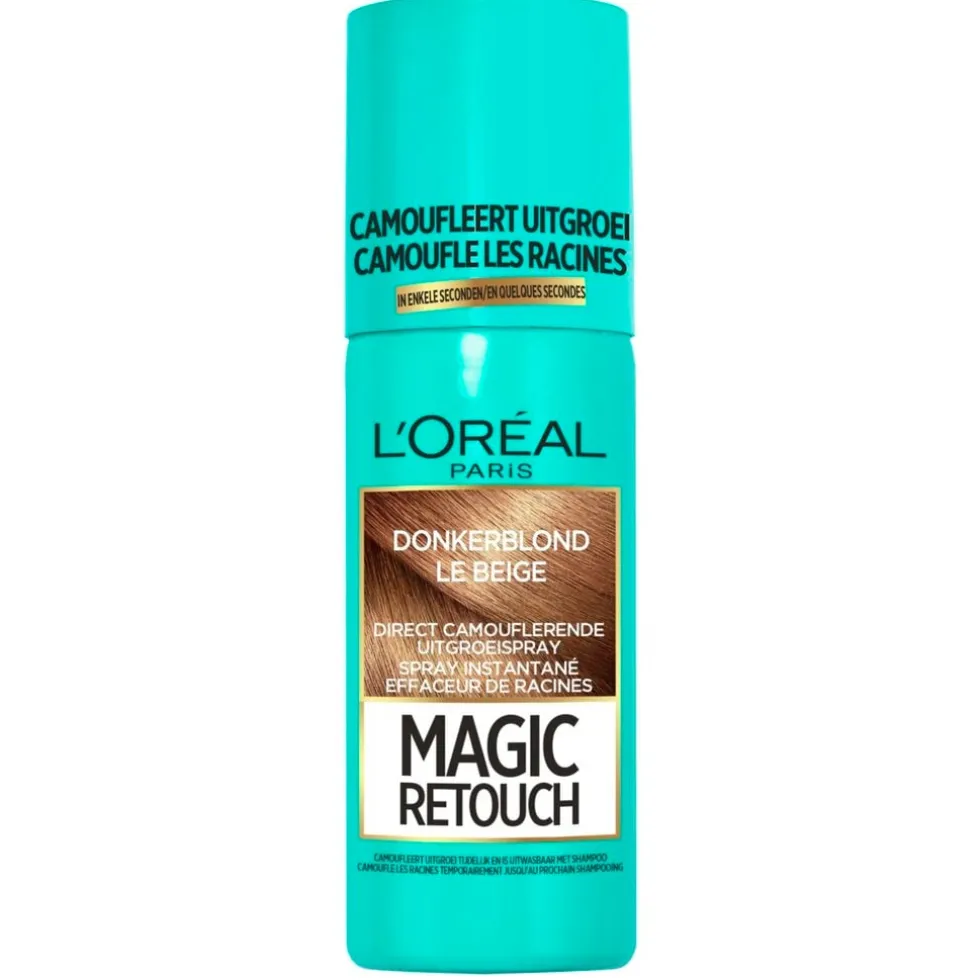 L'Oréal Paris Magic Retouch Donkerblond Camouflerende Uitgroeispray