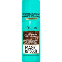 L'Oréal Paris Magic Retouch Middenbruin Camouflerende Uitgroeispray