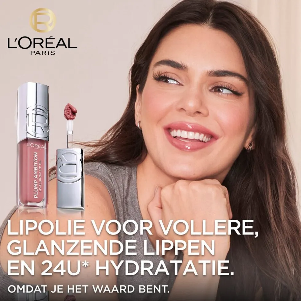 L'Oréal Paris Plump Ambition 490 Berry Jolie Hyaluronic Lip Oil
