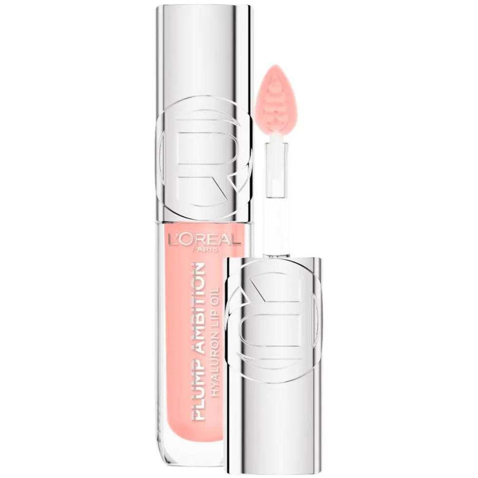 L'Oréal Paris Plump Ambition 201 Milky Nu Hyaluronic Lip Oil