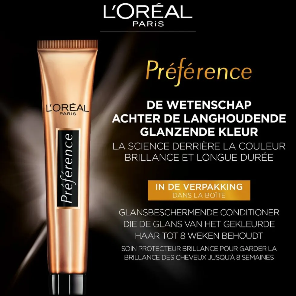 L'Oréal Paris Préférence 7.4 Dublin Permanente Haarkleuring