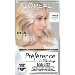 L'Oréal Paris Préférence Le Blonding Platinum Ice Acidic Toner