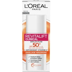 L’Oréal Paris Revitalift Clinical SPF50+ Vitamine C Anti-UV Fluid