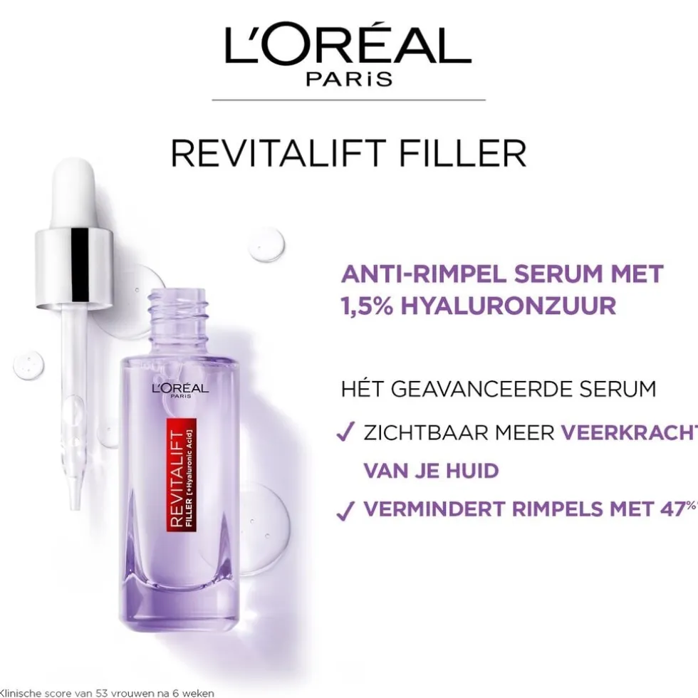 L'Oréal Paris Revitalift Filler Anti-Rimpel Serum