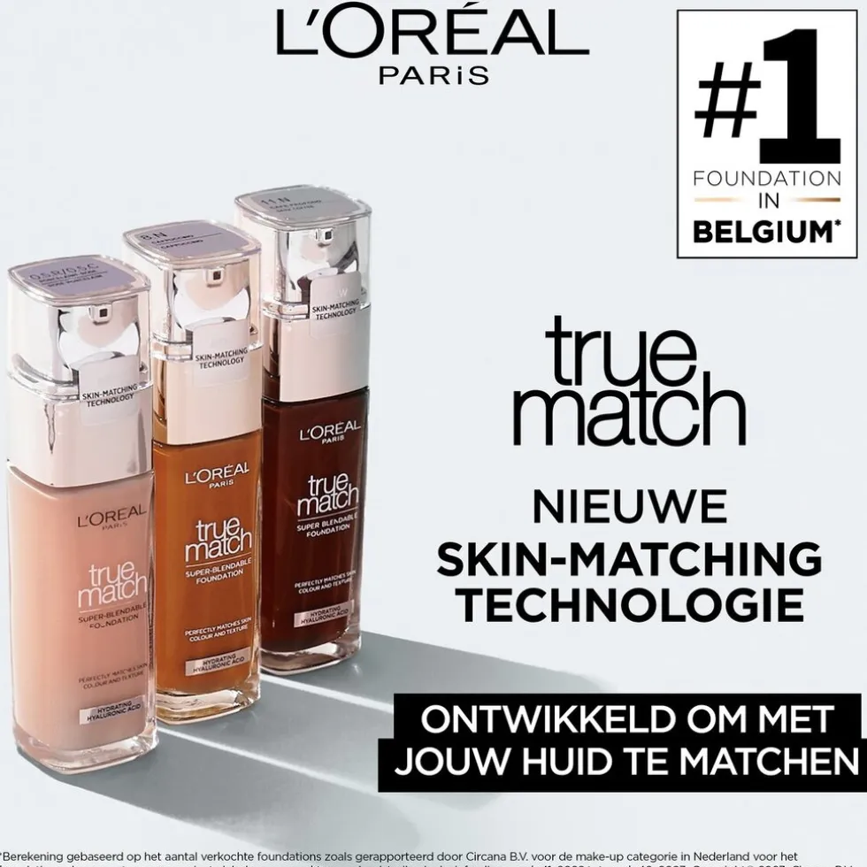 L'Oréal Paris True Match 3.R/3.C Rose Beige Foundation