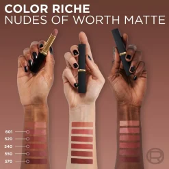L'Oreal Paris Color Riche Intense Volume 635 Worth It Medium Matte Lippenstift