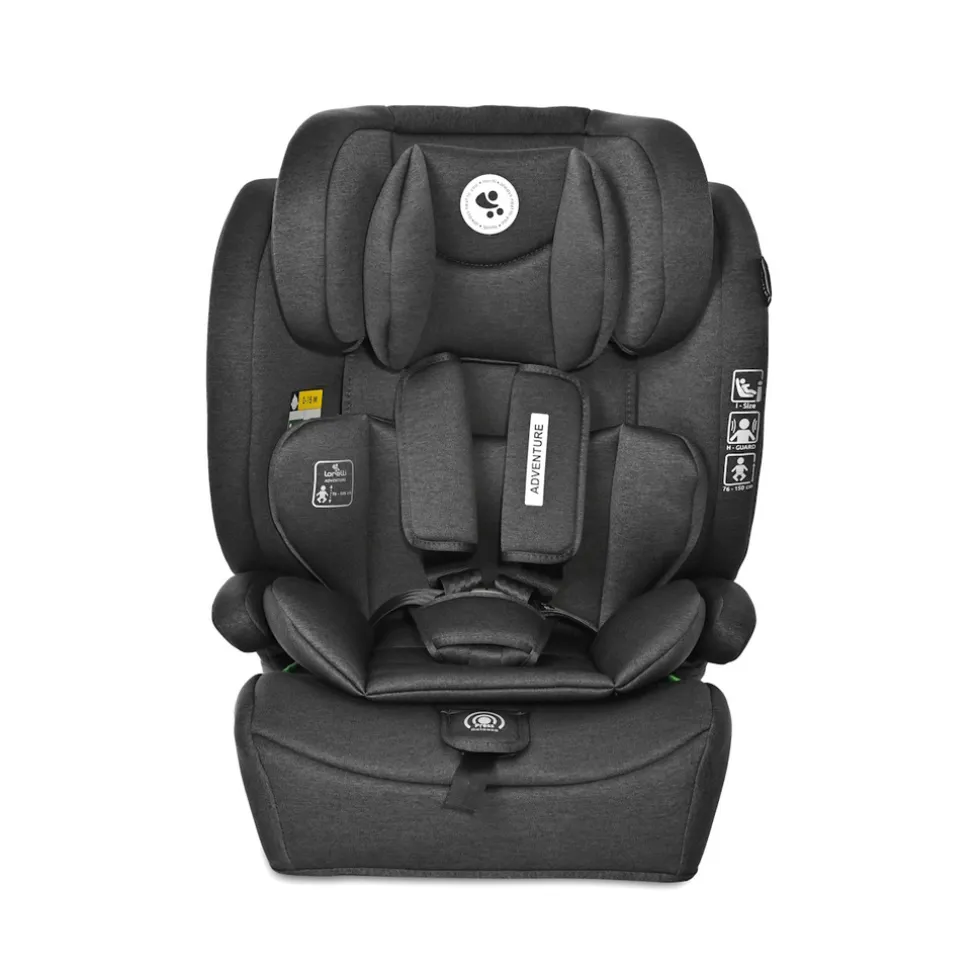 Lorelli Adventure Black Jasper 76-150 cm i-Size Autostoel