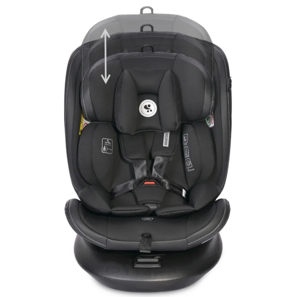 Lorelli Aviator Grey 40-150 cm 360° i-Size Autostoel