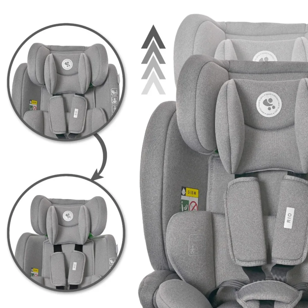 Lorelli Rio Grey 76-150 cm i-Size Autostoel