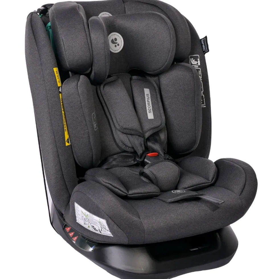 Lorelli Scorpius Black Jasper 40-150 cm i-Size Autostoel