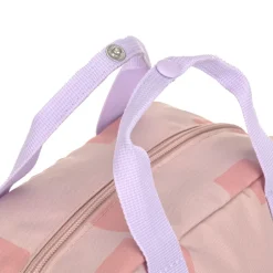 Lässig Mini Square Kinderrugzak Pattern Party Rose