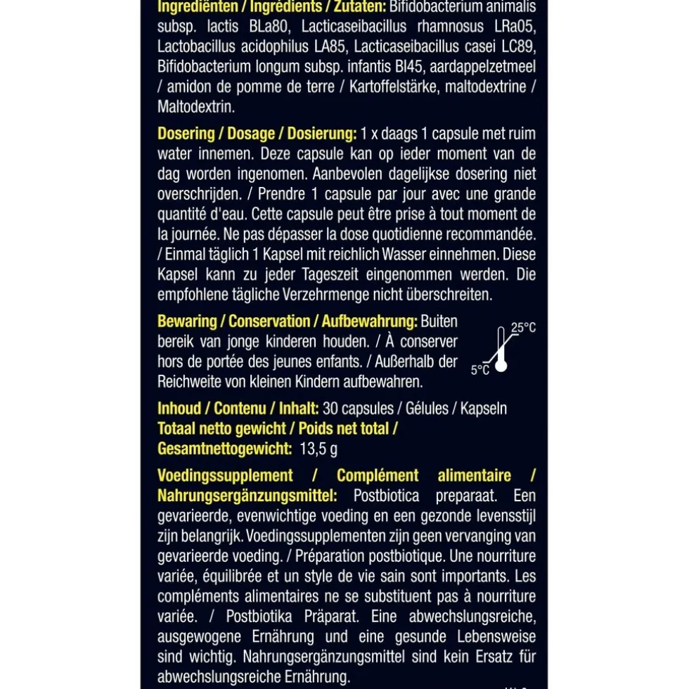 Lucovitaal Bioticomel Puur Postbiotica Capsules